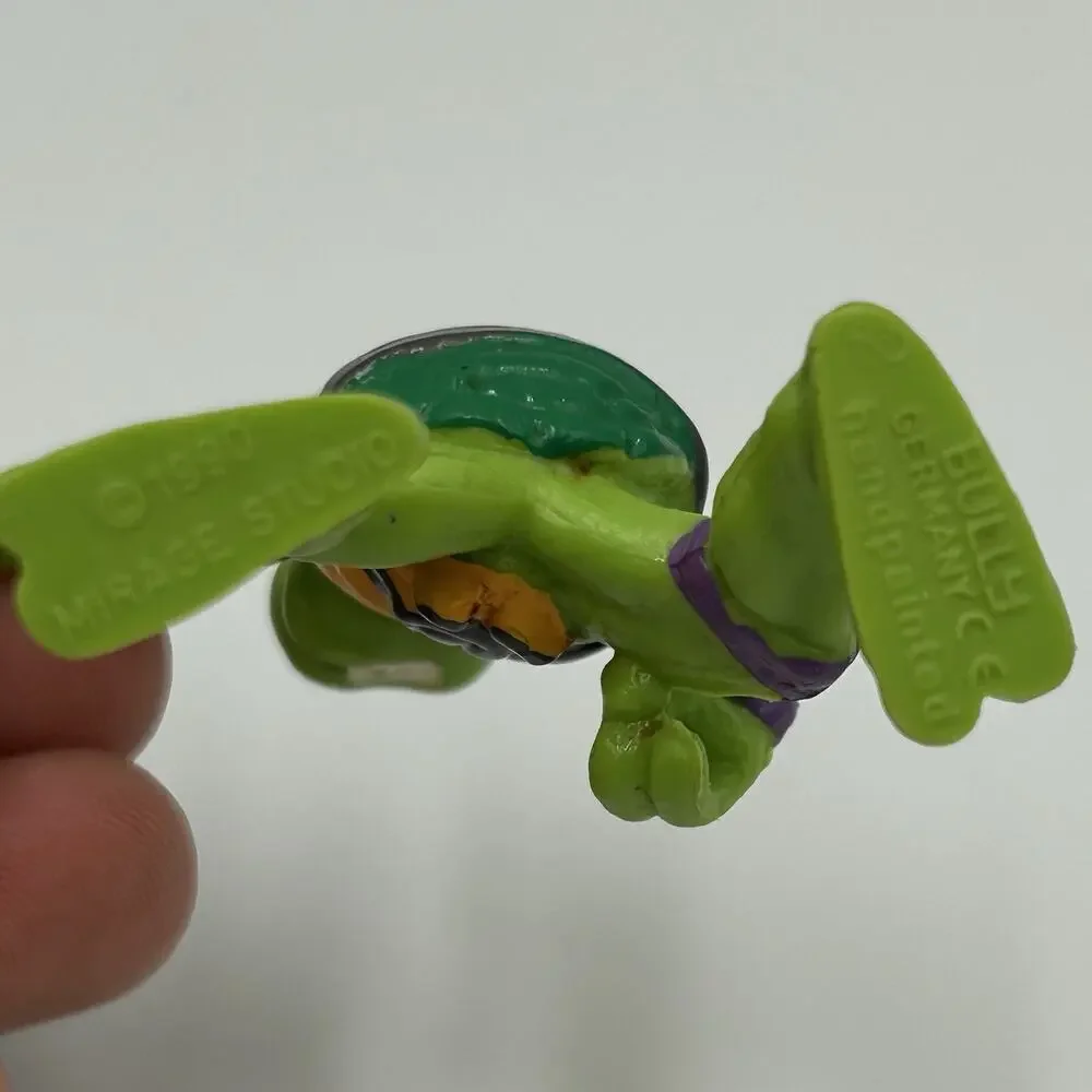 1990 Bullyland Handpainted Teenage Mutant Ninja Hero Turtles Figures Toys Mirage